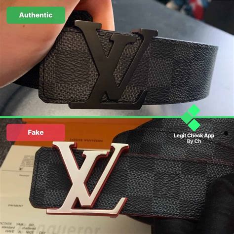 black louis vuitton belt how to do if its fake|louis vuitton real belt.